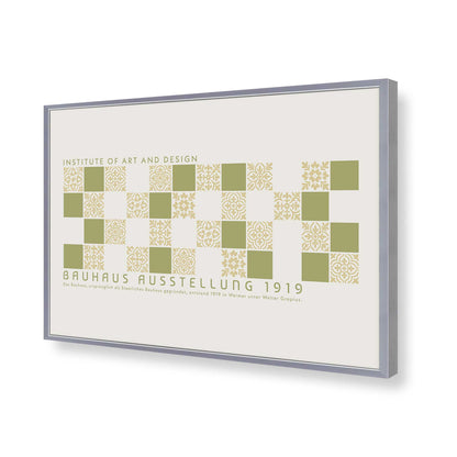 [Color:Polished Chrome], Picture of art in a Polished Chrome frame of the corner