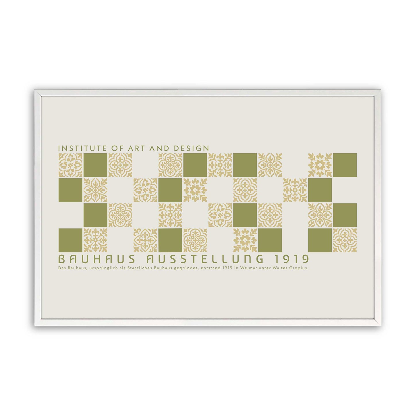 [Color:Opaque White], Picture of art in a Opaque White frame