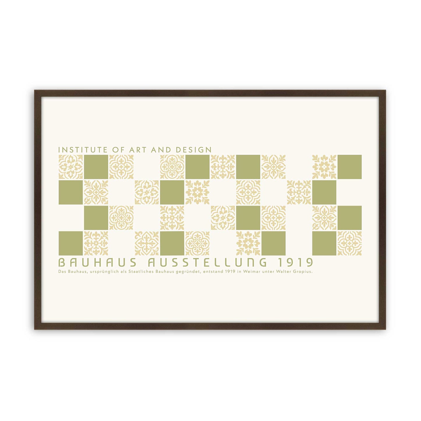 [Color:Belvinder Brown], Picture of art in a Belvinder Brown frame