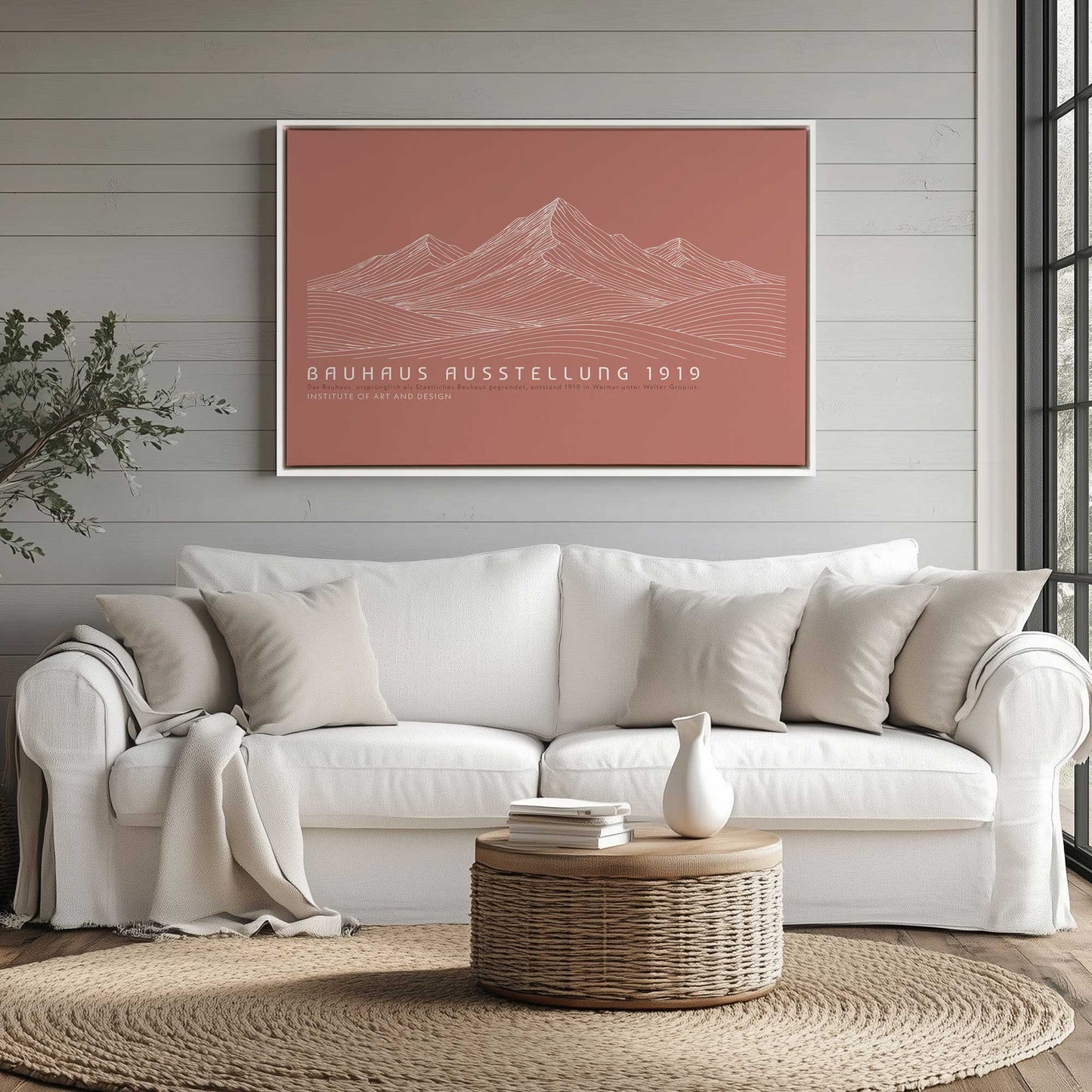 Picture of art in a room