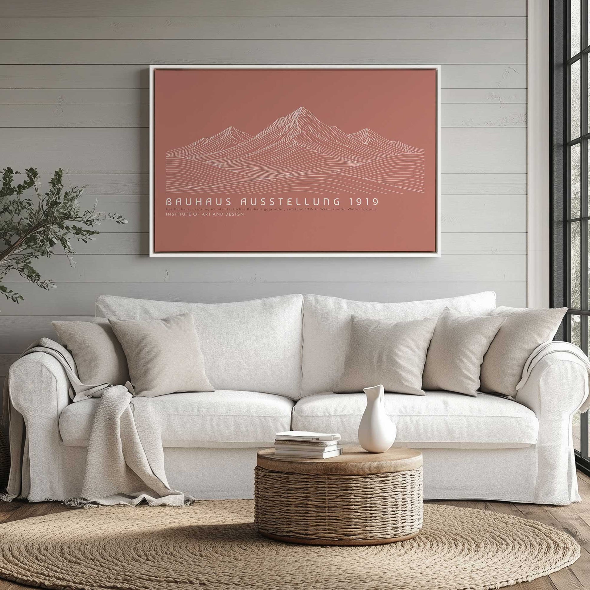 Picture of art in a room