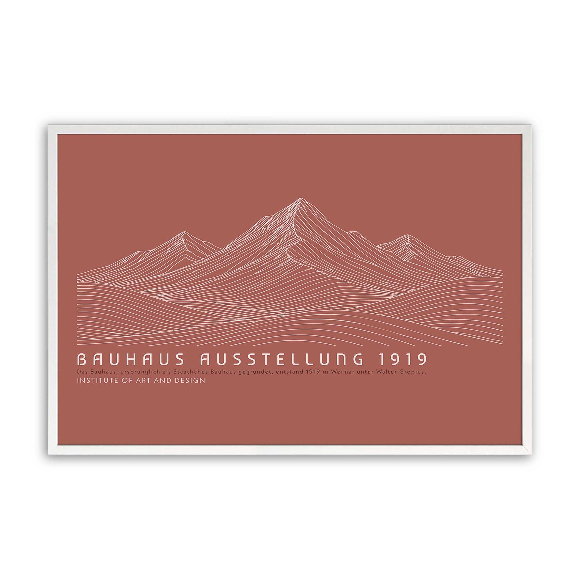 [Color:Opaque White], Picture of art in a Opaque White frame