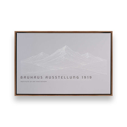 [Color:Walnut], Picture of art in a Walnut frame