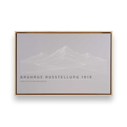 [Color:American Maple], Picture of art in a American Maple frame