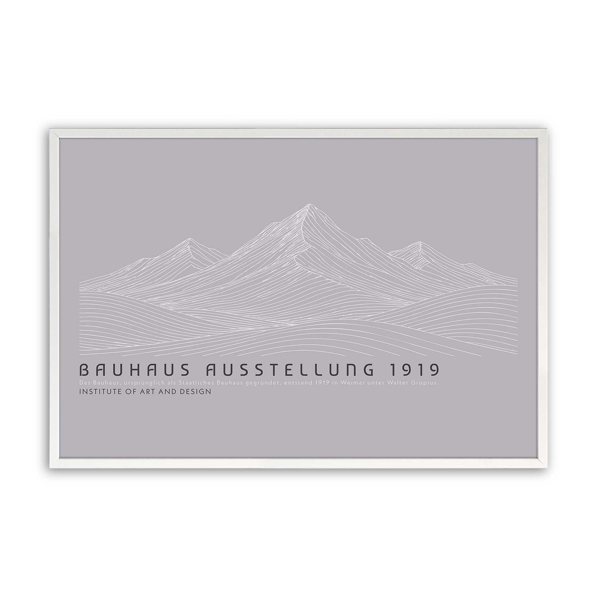 [Color:Opaque White], Picture of art in a Opaque White frame