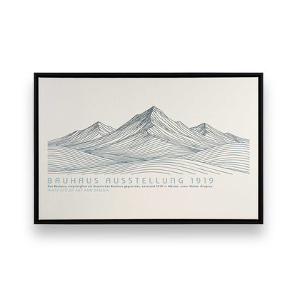 [Color:Satin Black], Picture of art in a Satin Black frame