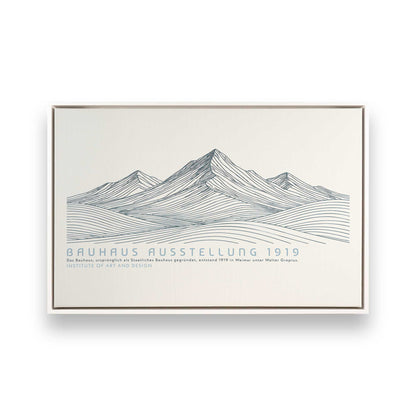 [Color:Opaque White], Picture of art in a White frame