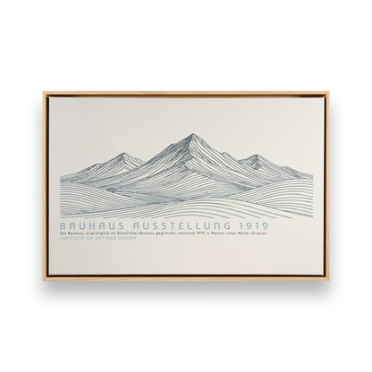 [Color:American Maple], Picture of art in a American Maple frame
