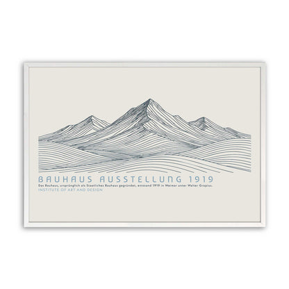 [Color:Opaque White], Picture of art in a Opaque White frame
