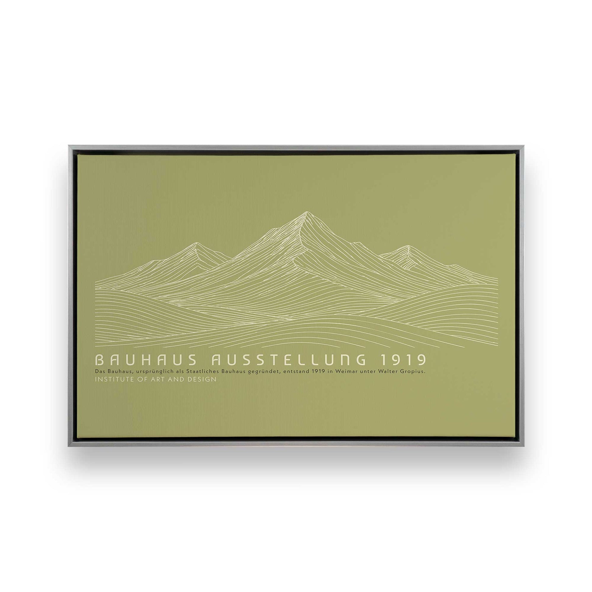 [Color:Polished Chrome], Picture of art in a Polished Chrome frame