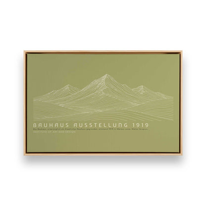 [Color:American Maple], Picture of art in a American Maple frame