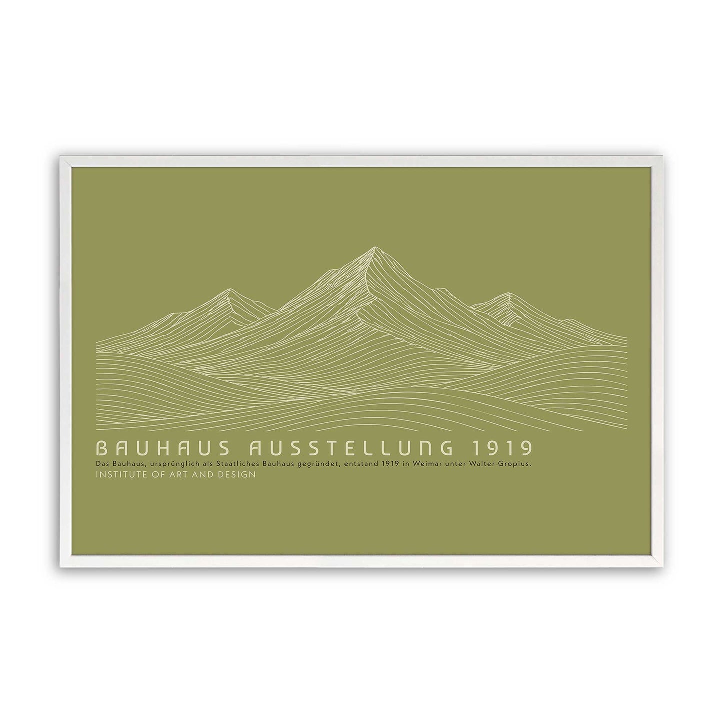 [Color:Opaque White], Picture of art in a Opaque White frame