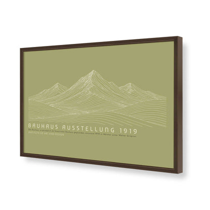 [Color:Belvinder Brown], Picture of art in a Belvinder Brown frame of the corner