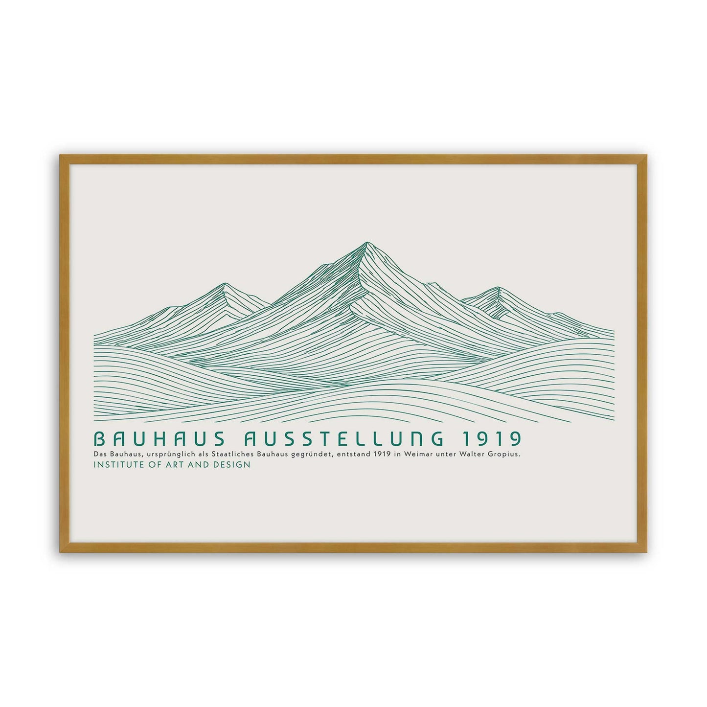 [Color:Polished Gold], Picture of art in a Polished Gold frame