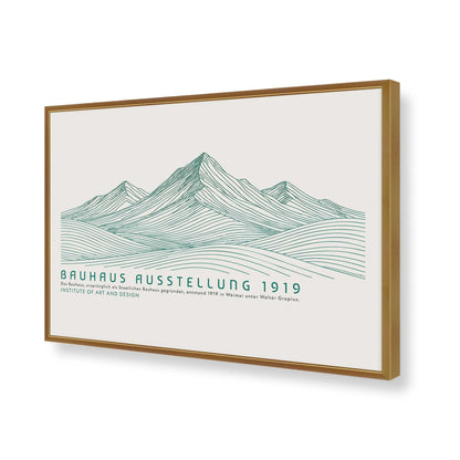 [Color:Polished Gold], Picture of art in a Polished Gold frame of the corner