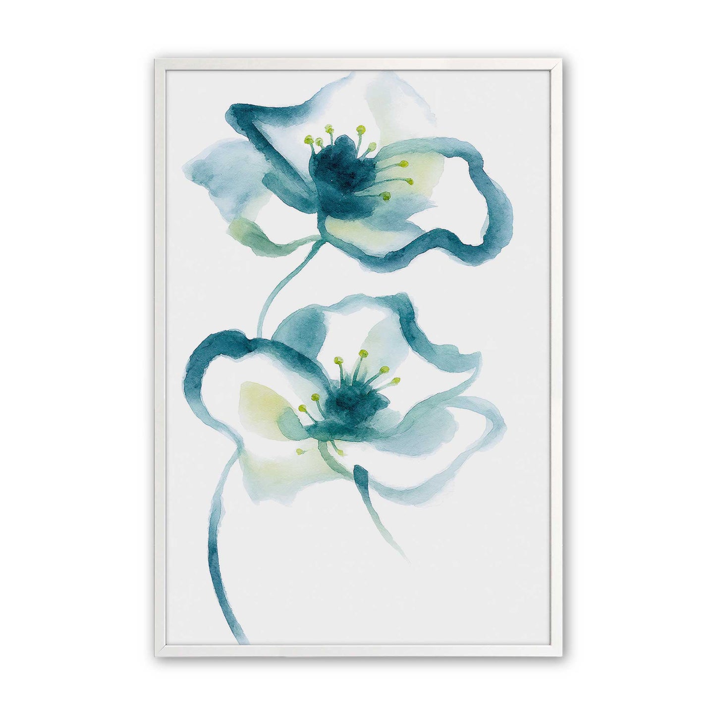 [Color:Opaque White], Picture of art in a Opaque White frame