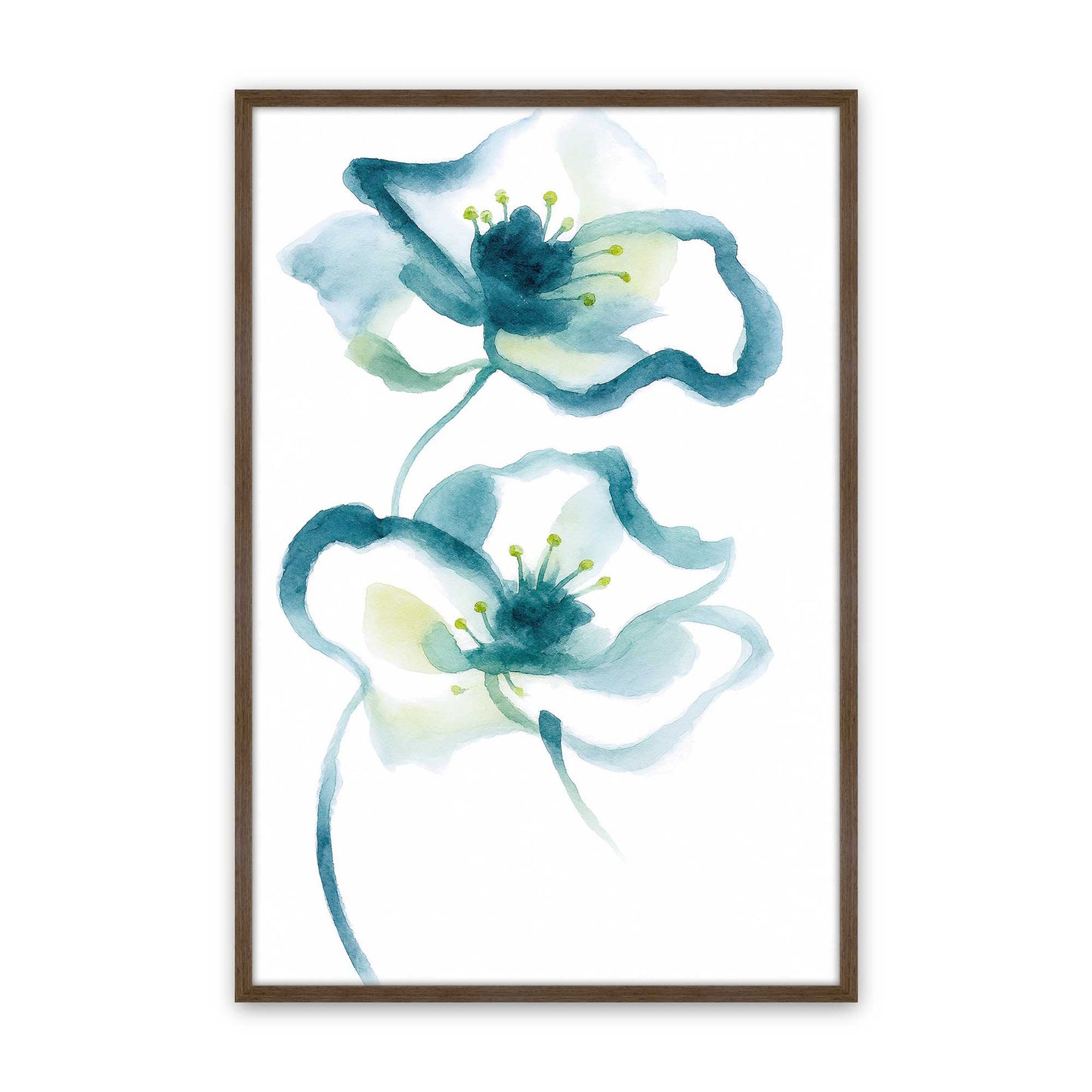 [Color:Walnut], Picture of art in a Walnut frame