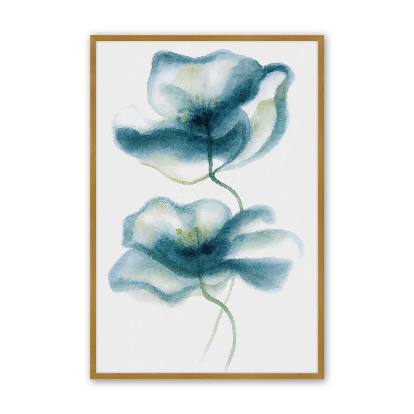 [Color:Polished Gold], Picture of art in a Polished Gold frame