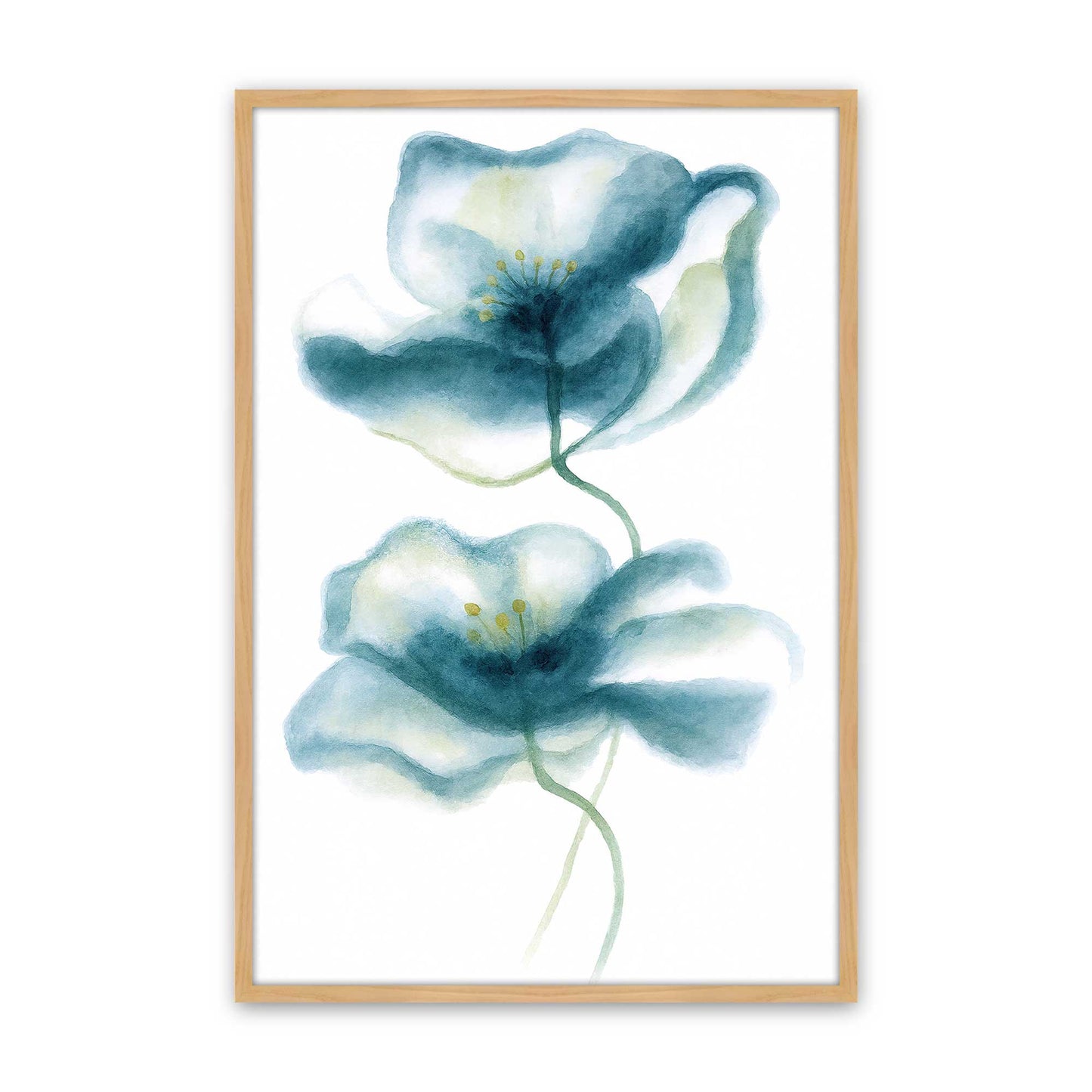 [Color:American Maple], Picture of art in a American Maple frame