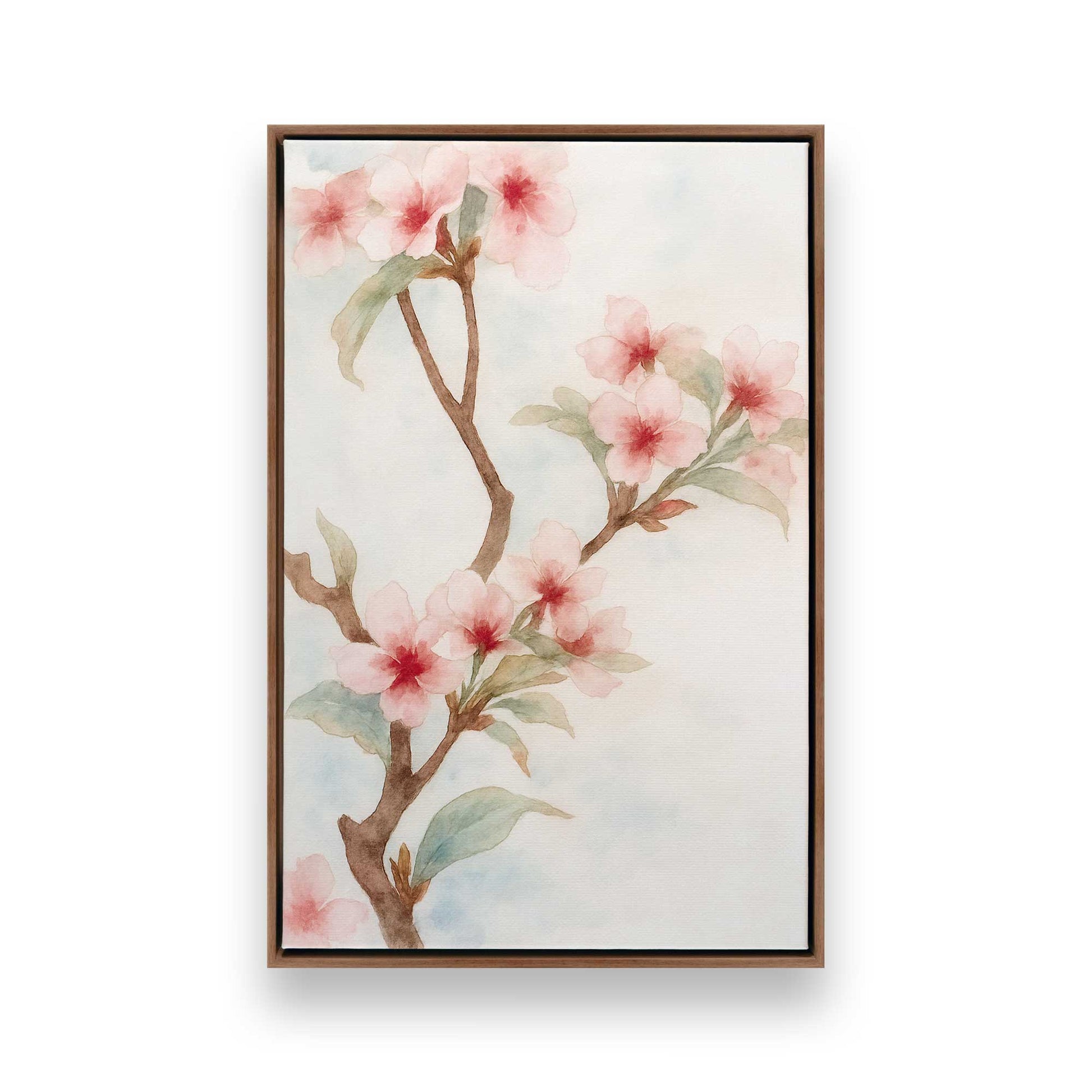 [Color:Walnut], Picture of art in a Walnut frame