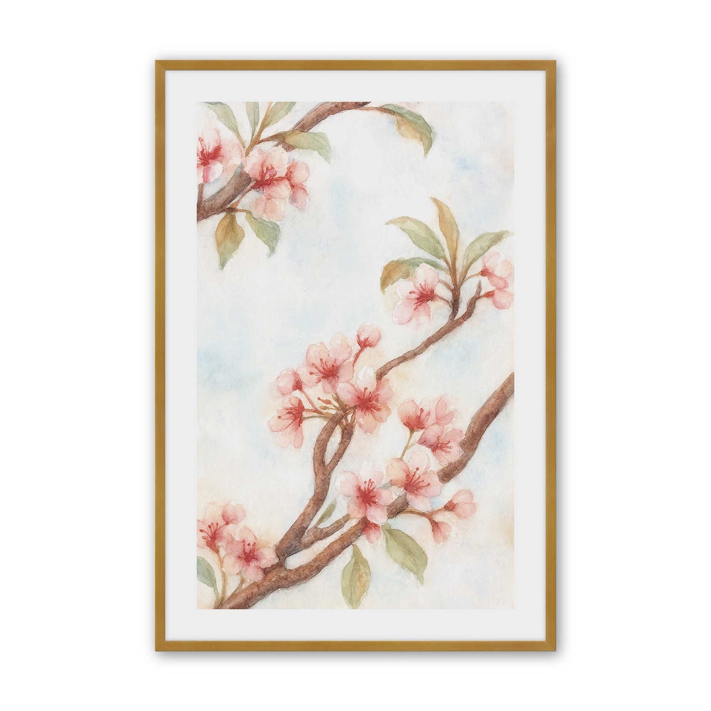 [Color:Polished Gold], Picture of art in a Polished Gold frame