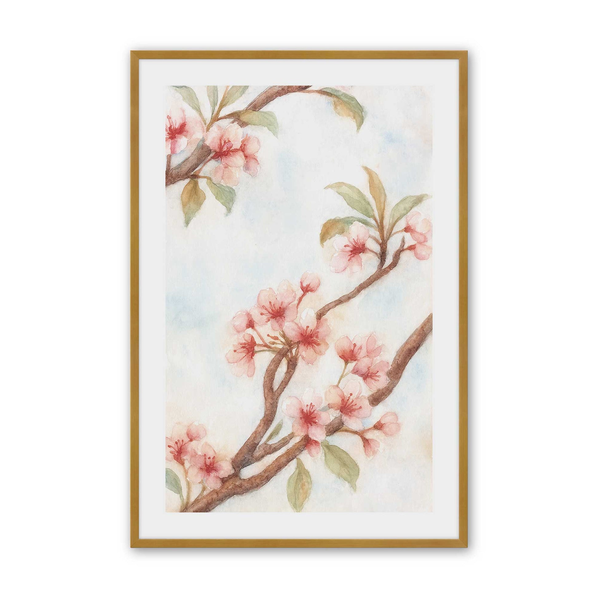 [Color:Polished Gold], Picture of art in a Polished Gold frame