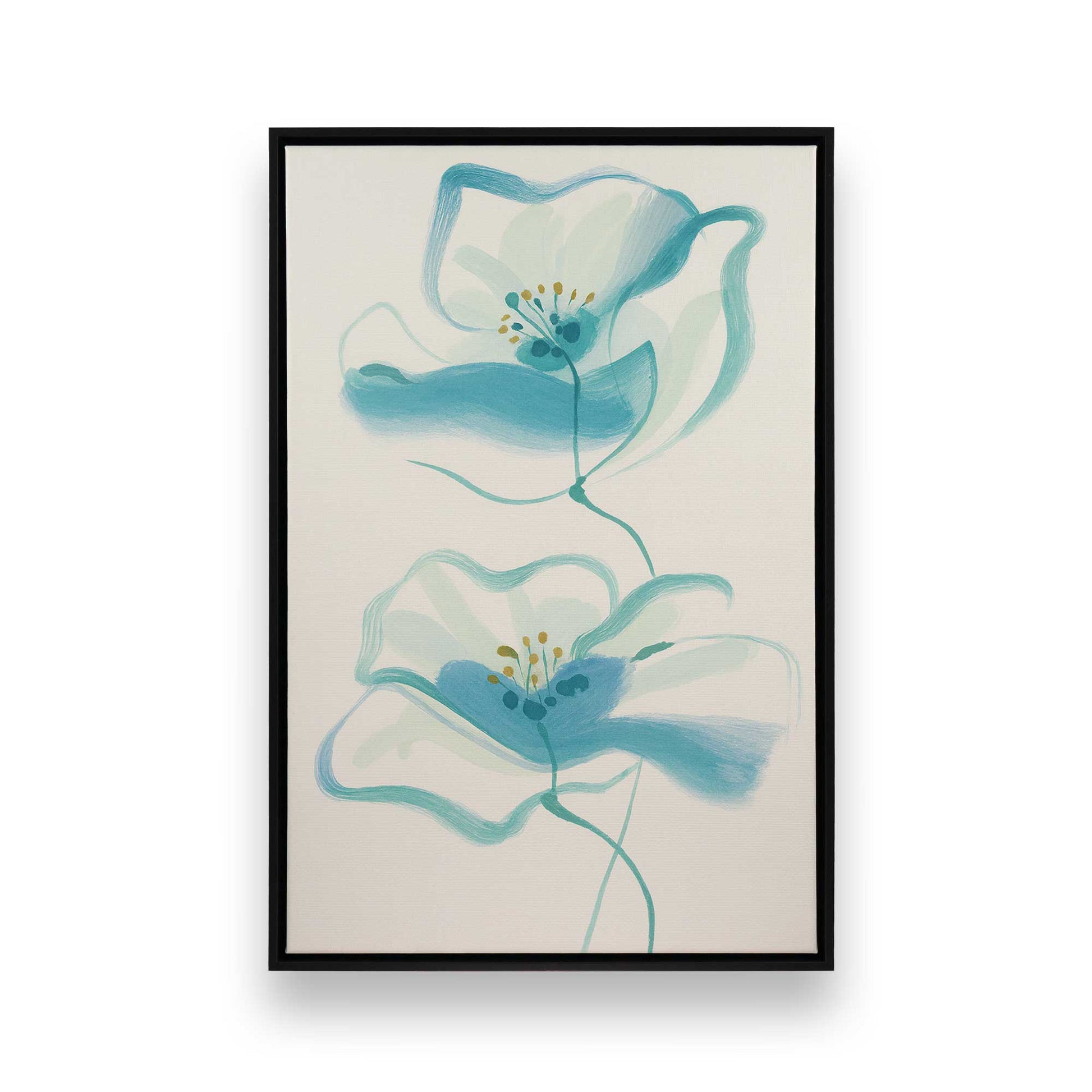 [Color:Satin Black], Picture of art in a Satin Black frame