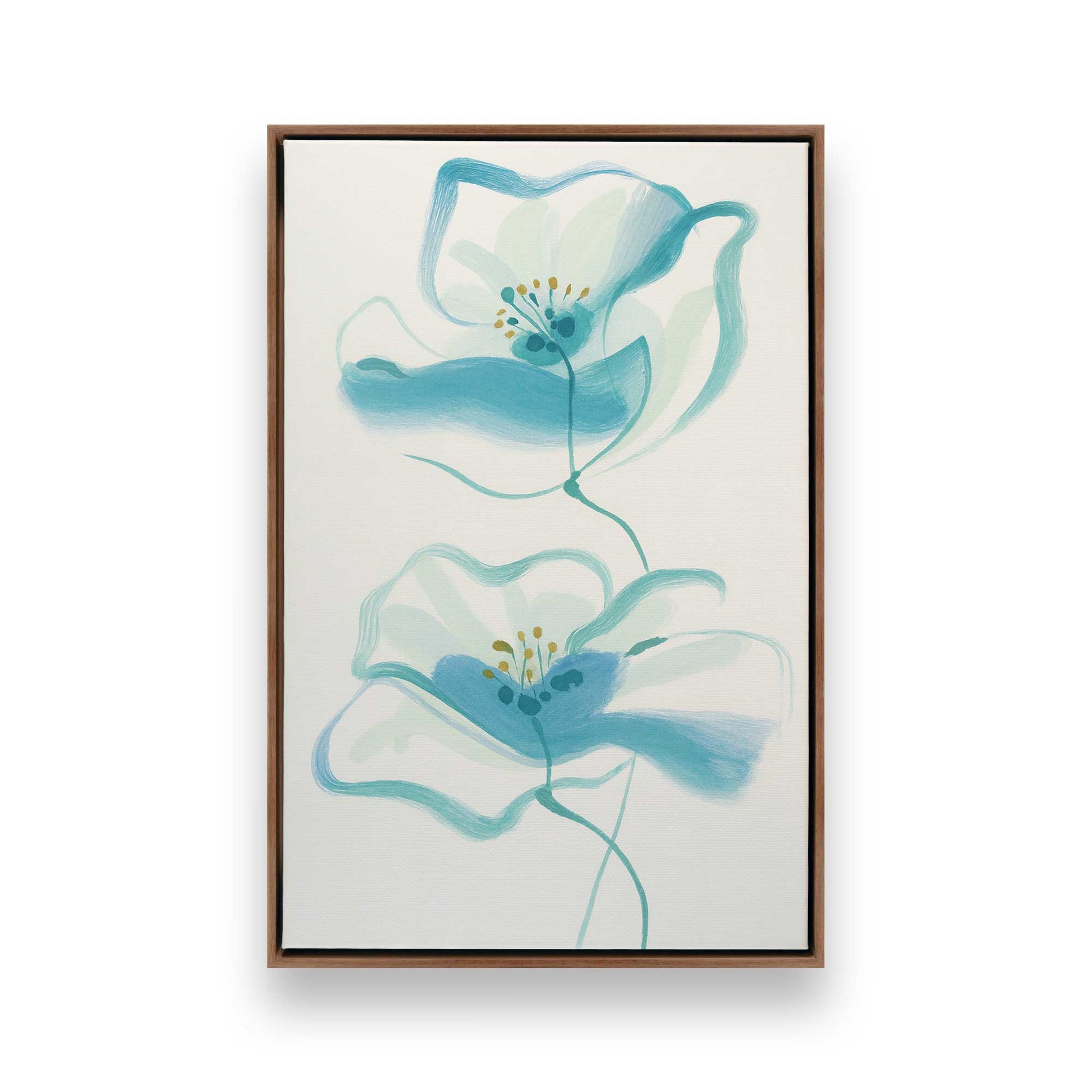 [Color:Walnut], Picture of art in a Walnut frame
