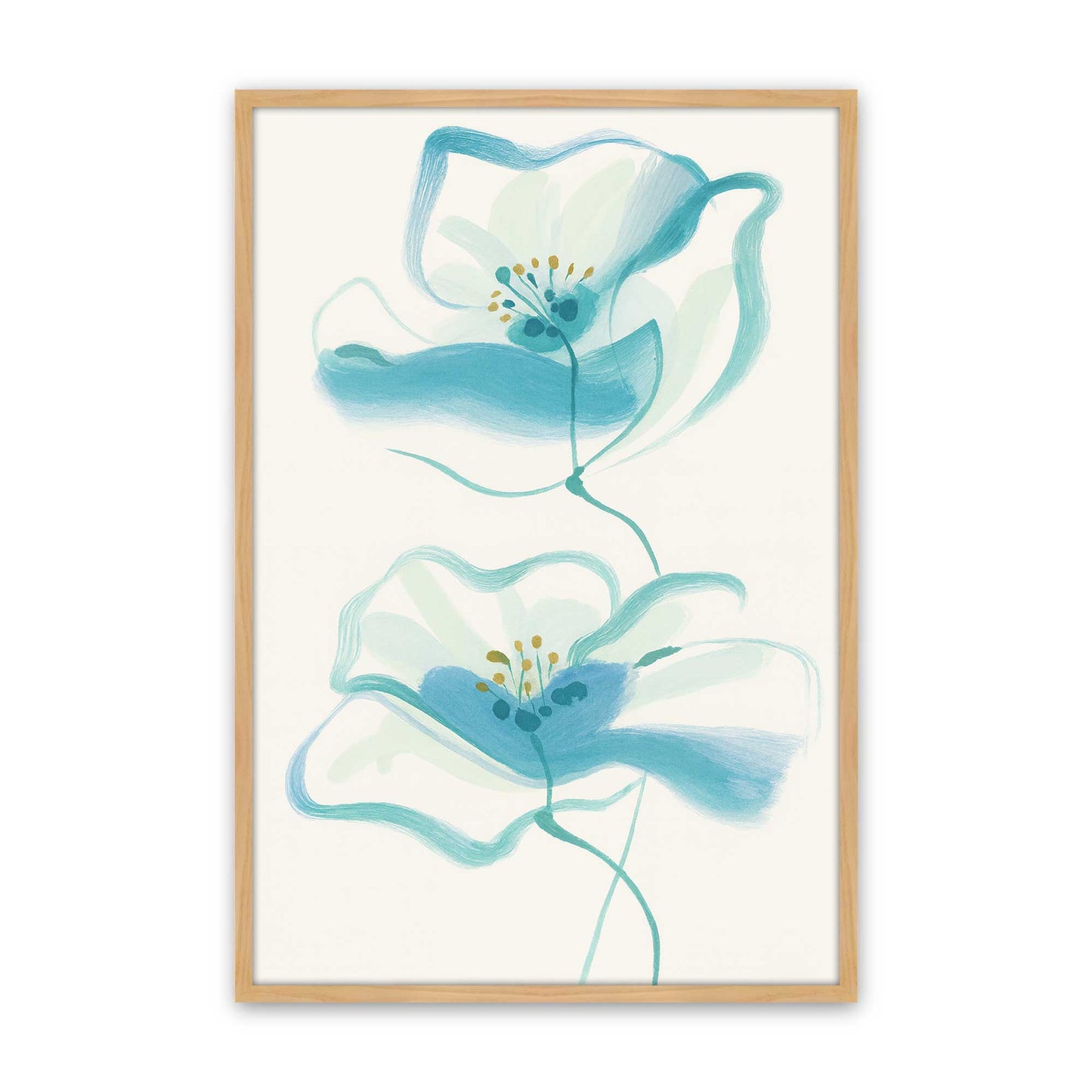 [Color:American Maple], Picture of art in a American Maple frame