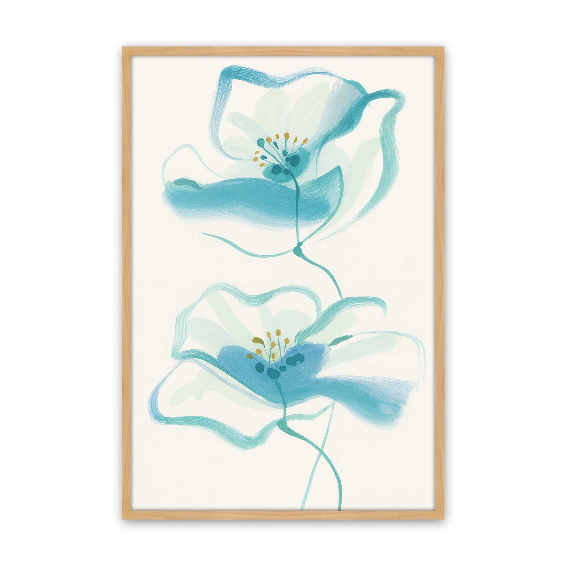 [Color:American Maple], Picture of art in a American Maple frame