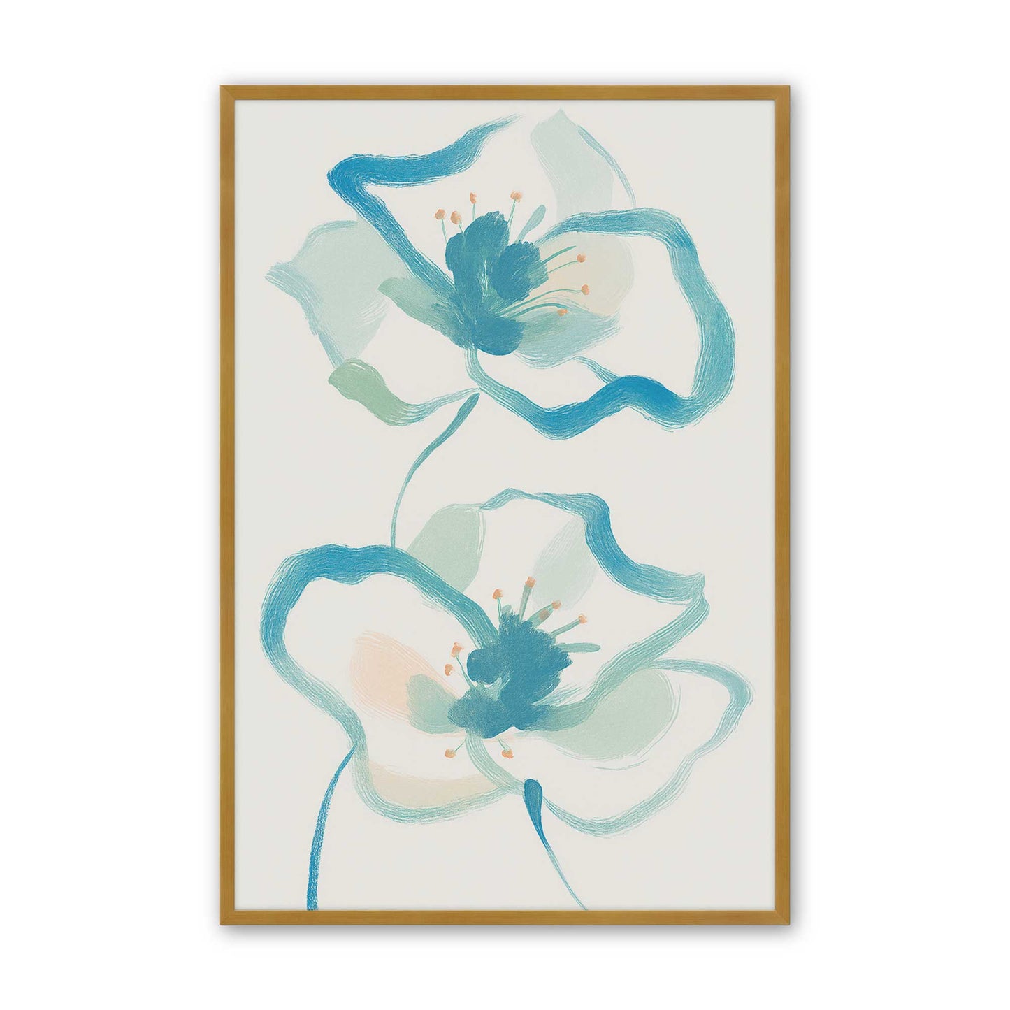 [Color:Polished Gold], Picture of art in a Polished Gold frame