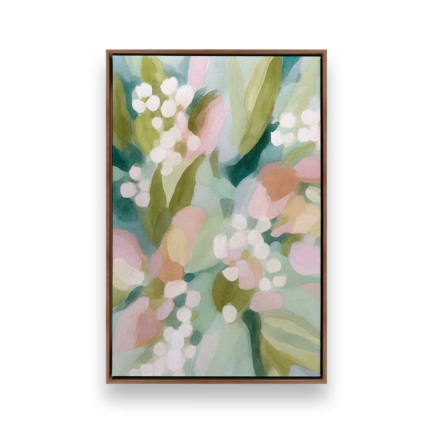 [Color:Walnut], Picture of art in a Walnut frame