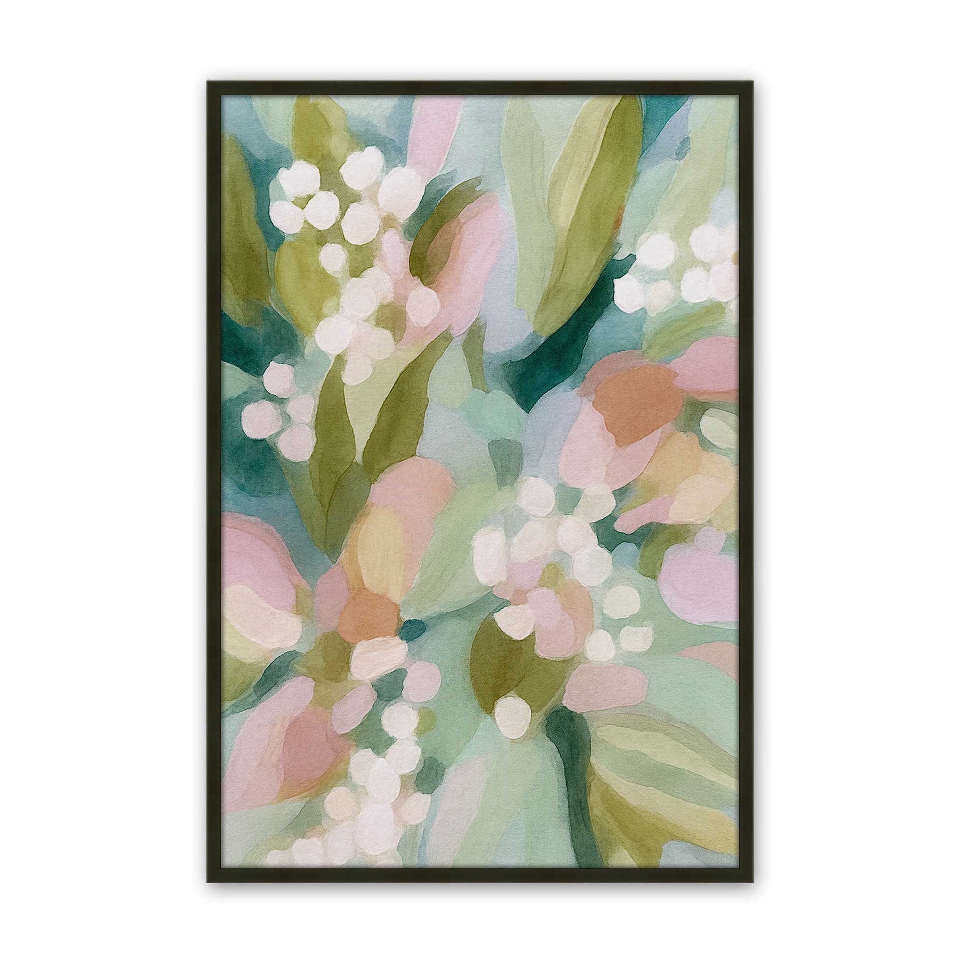 [Color:Satin Black], Picture of art in a Satin Black frame