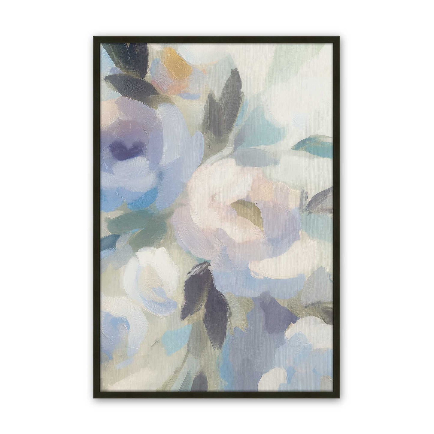 [Color:Satin Black], Picture of art in a Satin Black frame