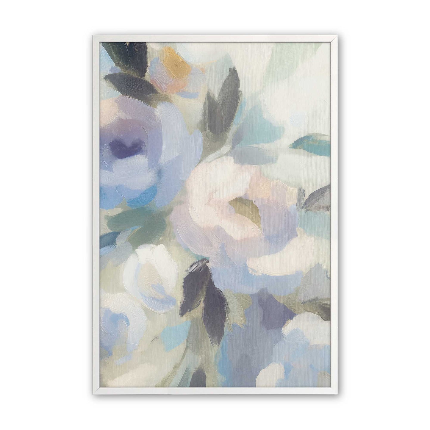 [Color:Opaque White], Picture of art in a Opaque White frame