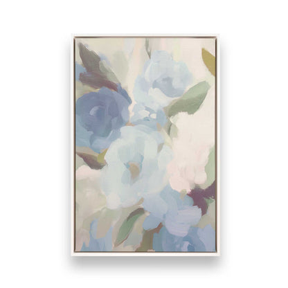 [Color:Opaque White], Picture of art in a White frame