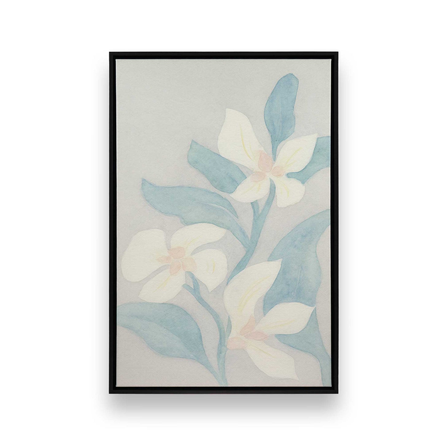 [Color:Satin Black], Picture of art in a Satin Black frame
