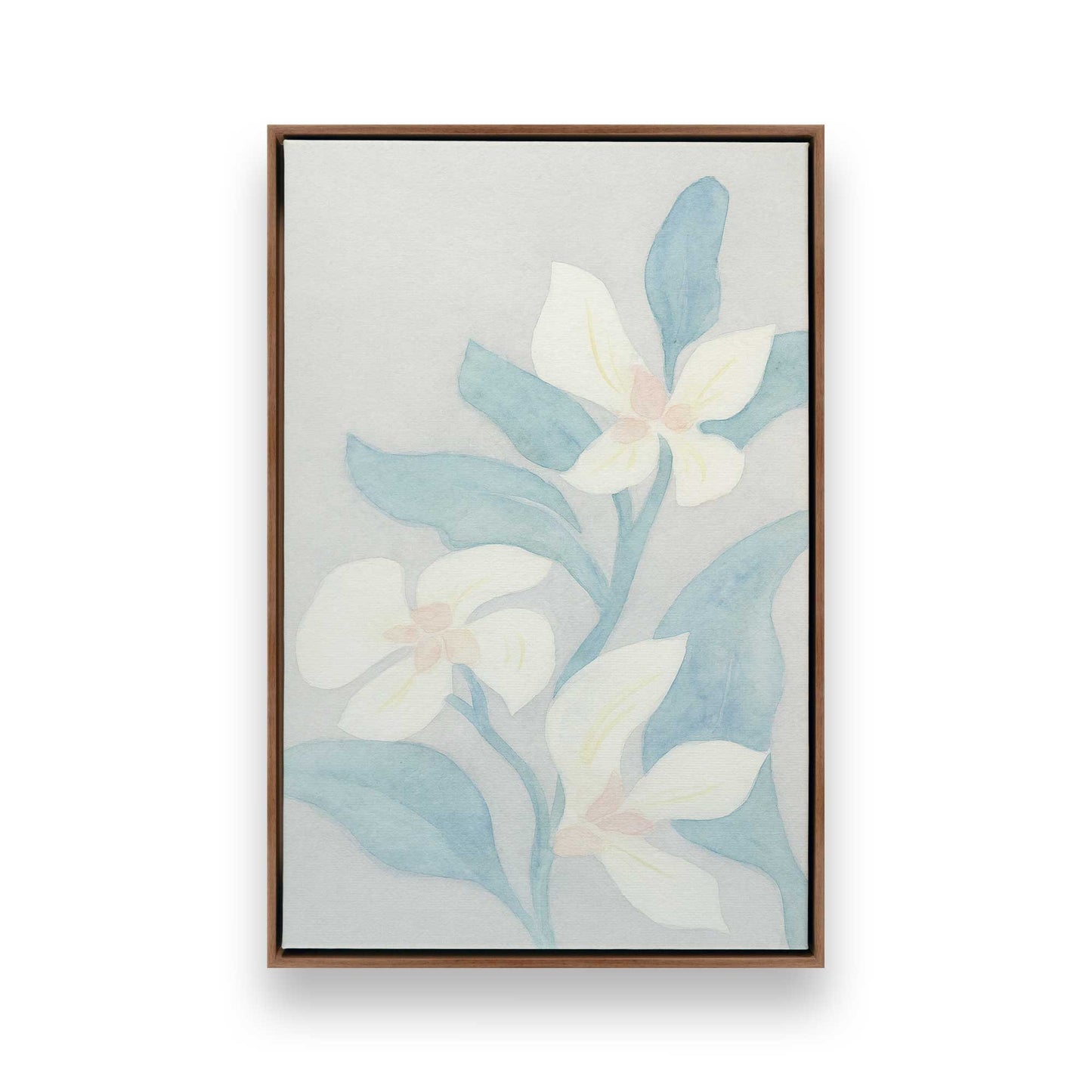 [Color:Walnut], Picture of art in a Walnut frame