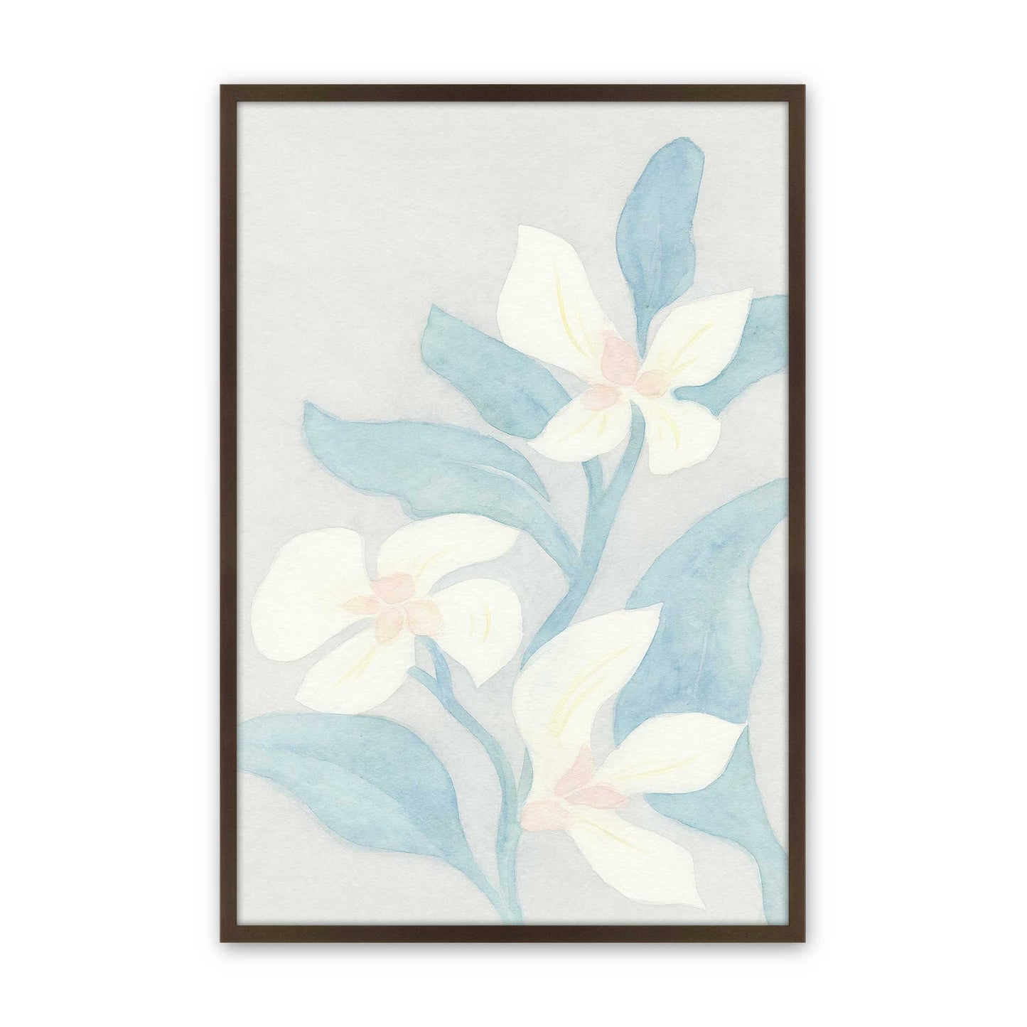 [Color:Belvinder Brown], Picture of art in a Belvinder Brown frame