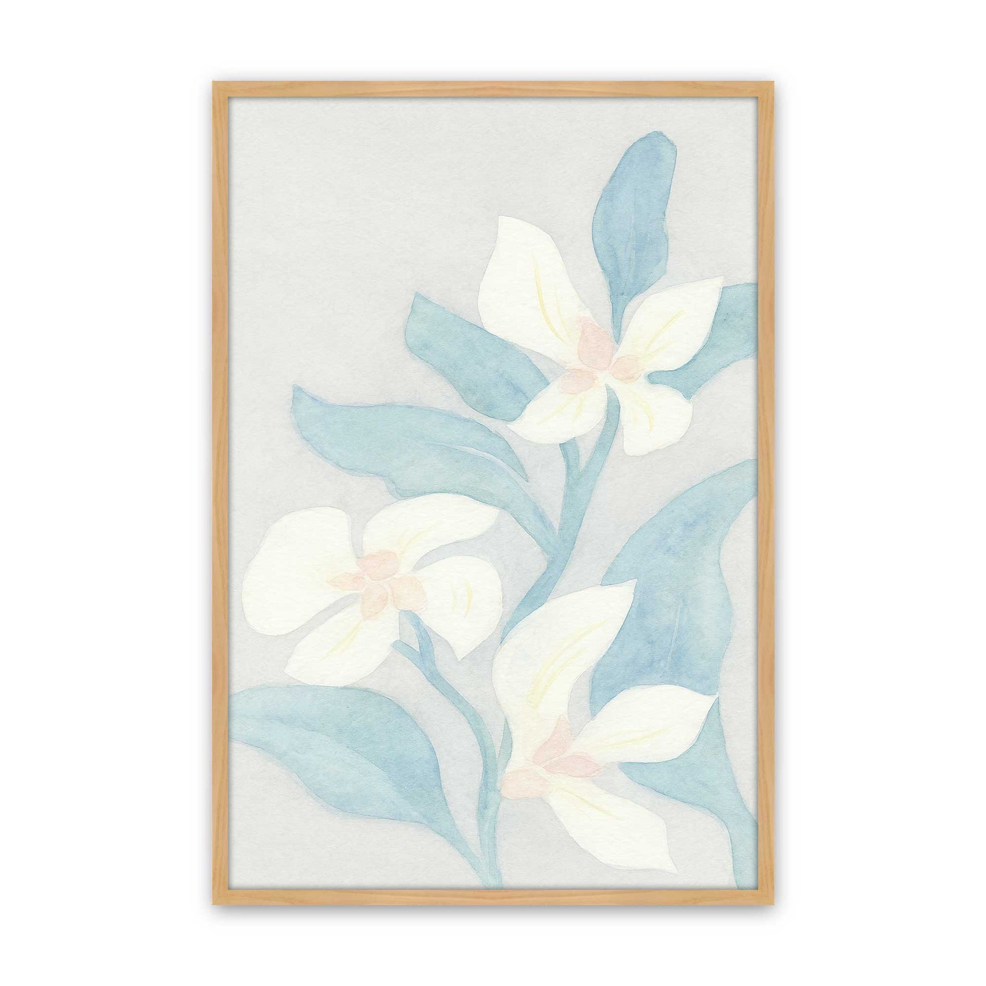 [Color:American Maple], Picture of art in a American Maple frame