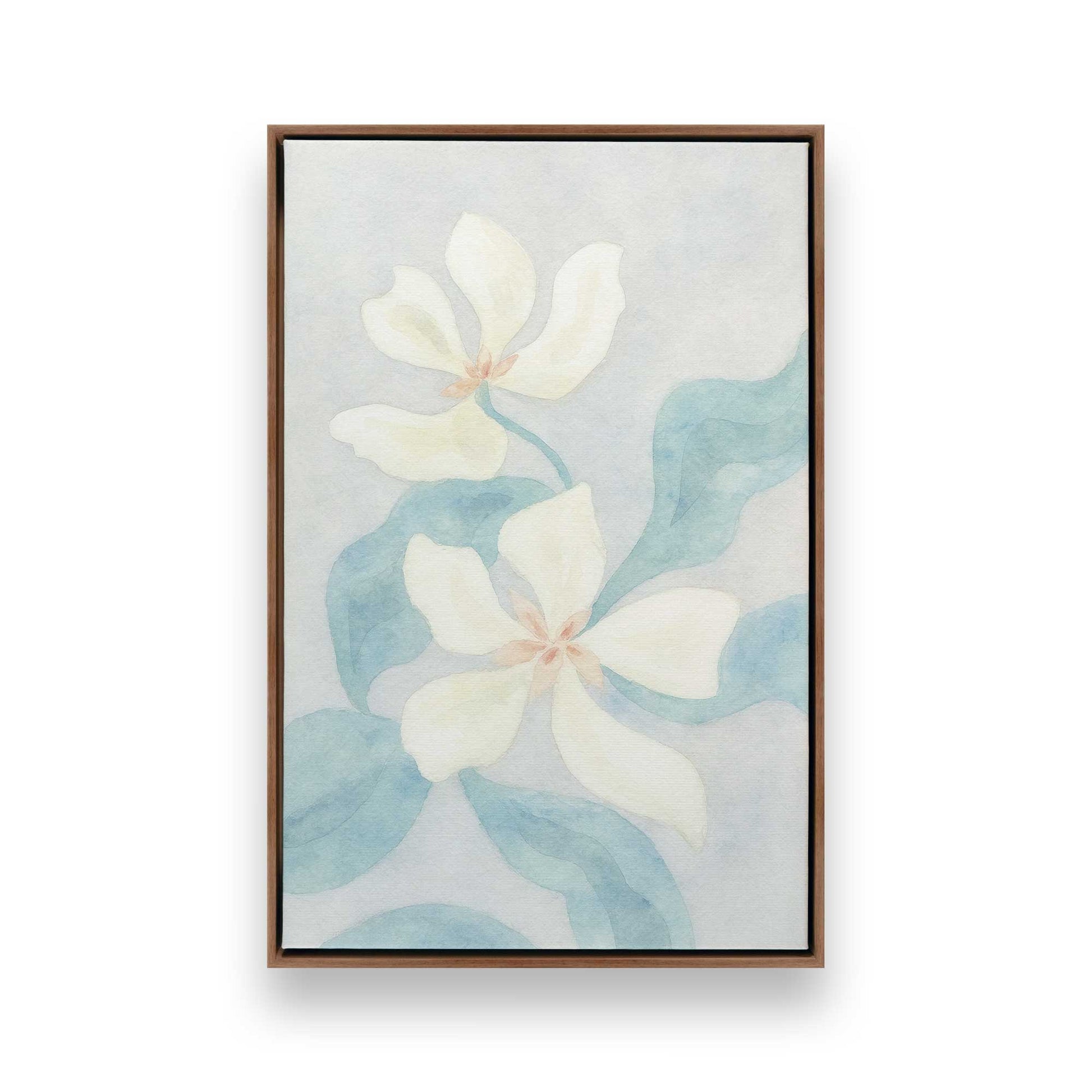 [Color:Walnut], Picture of art in a Walnut frame