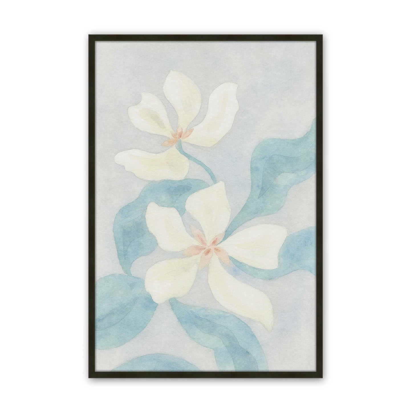 [Color:Satin Black], Picture of art in a Satin Black frame