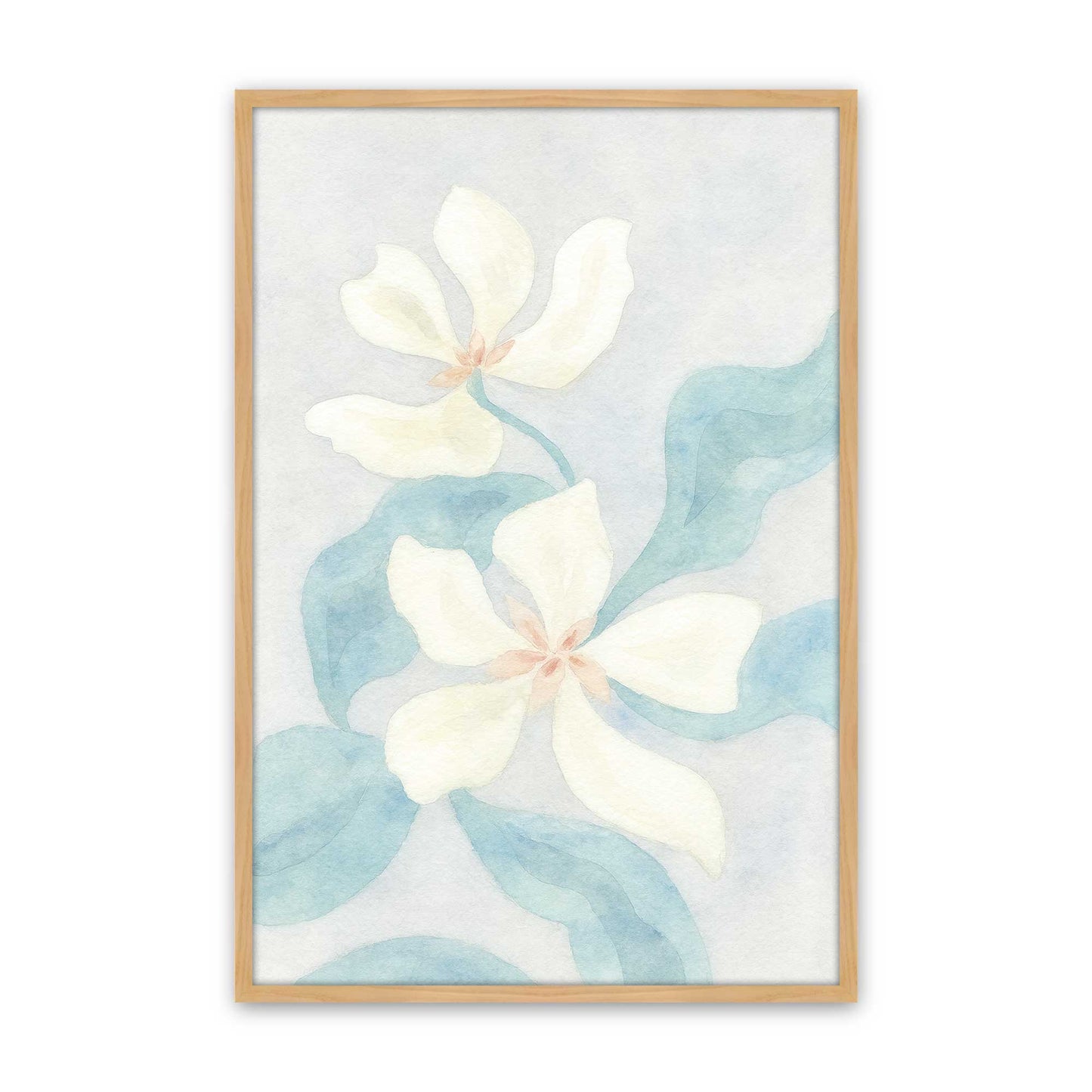 [Color:American Maple], Picture of art in a American Maple frame