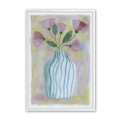 [Color:Opaque White], Picture of art in a Opaque White frame