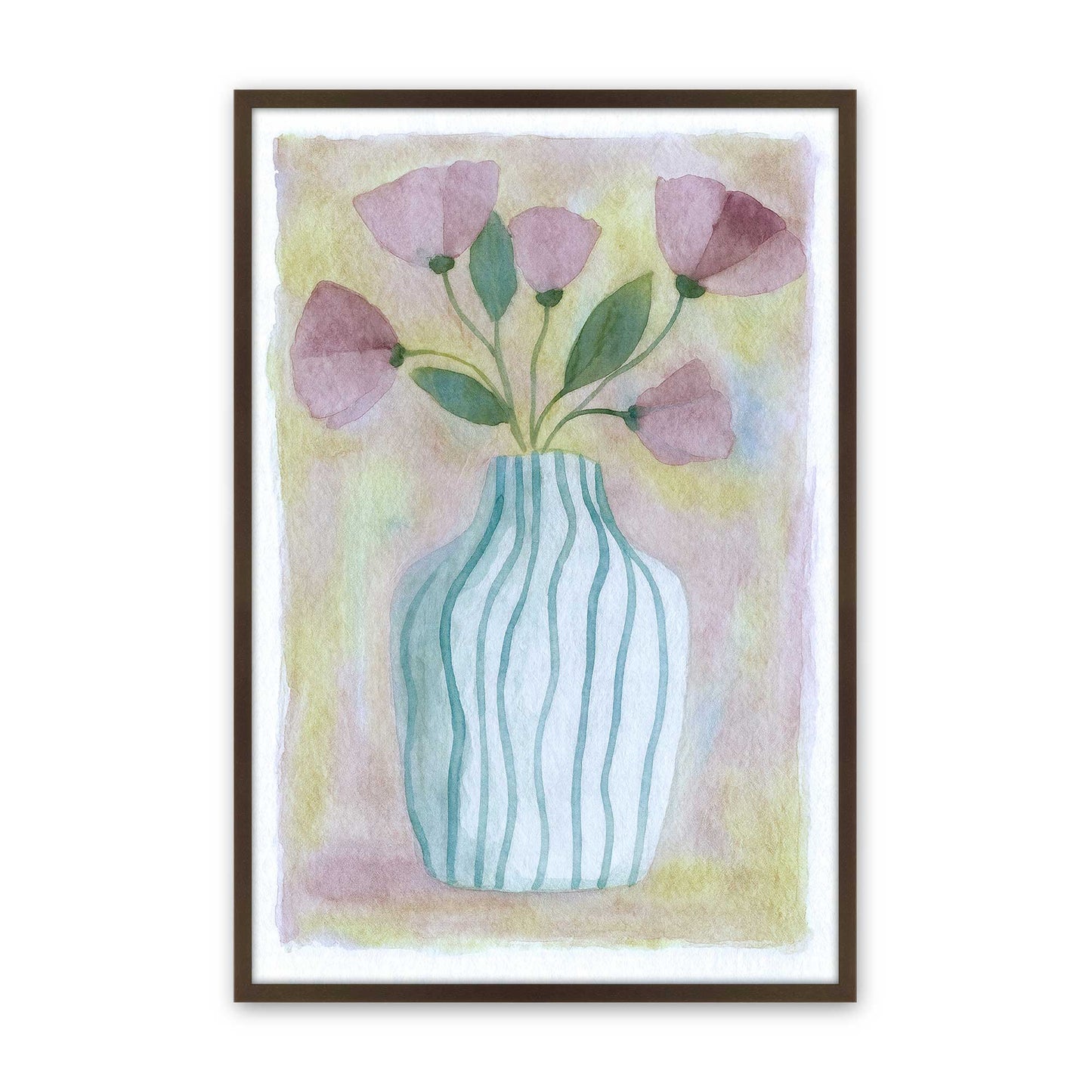 [Color:Belvinder Brown], Picture of art in a Belvinder Brown frame