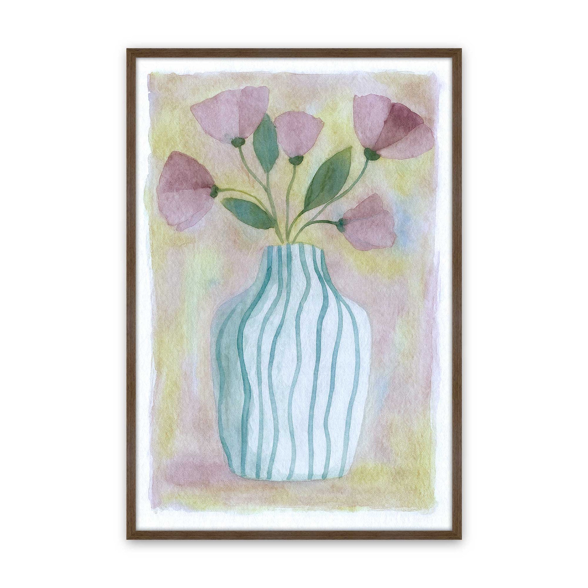 [Color:Walnut], Picture of art in a Walnut frame