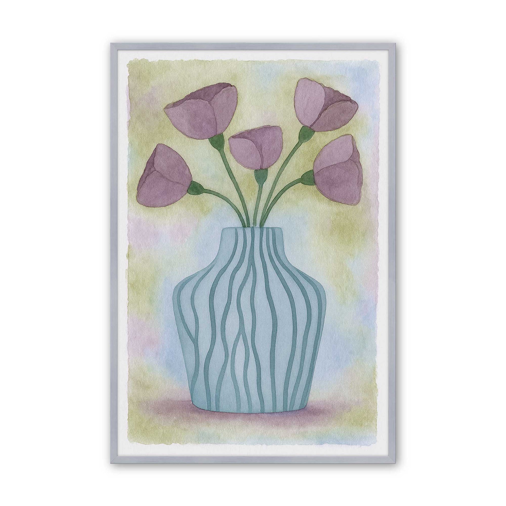 [Color:Polished Chrome], Picture of art in a Polished Chrome frame