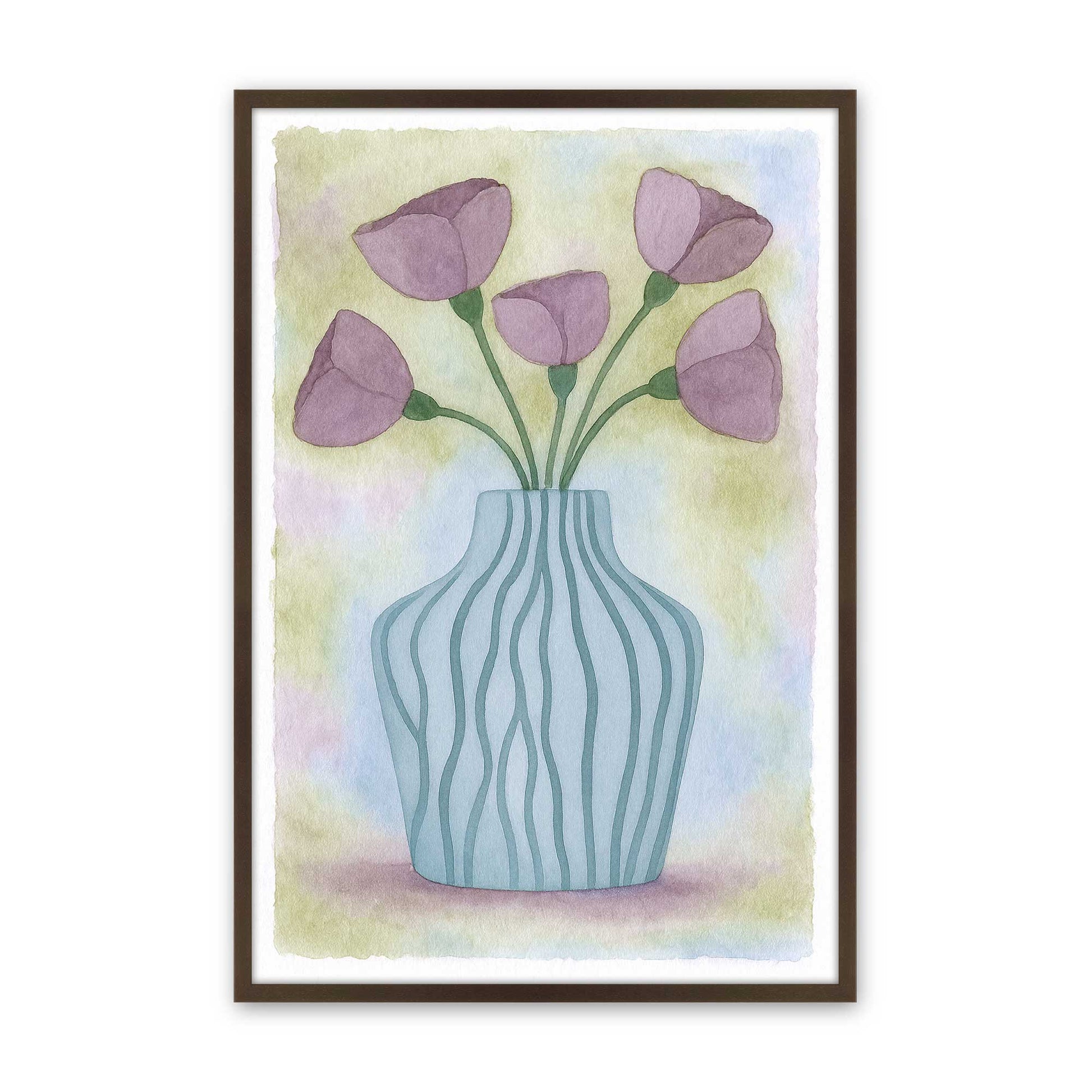 [Color:Belvinder Brown], Picture of art in a Belvinder Brown frame