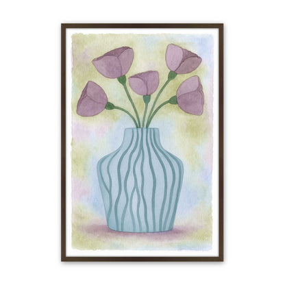 [Color:Belvinder Brown], Picture of art in a Belvinder Brown frame