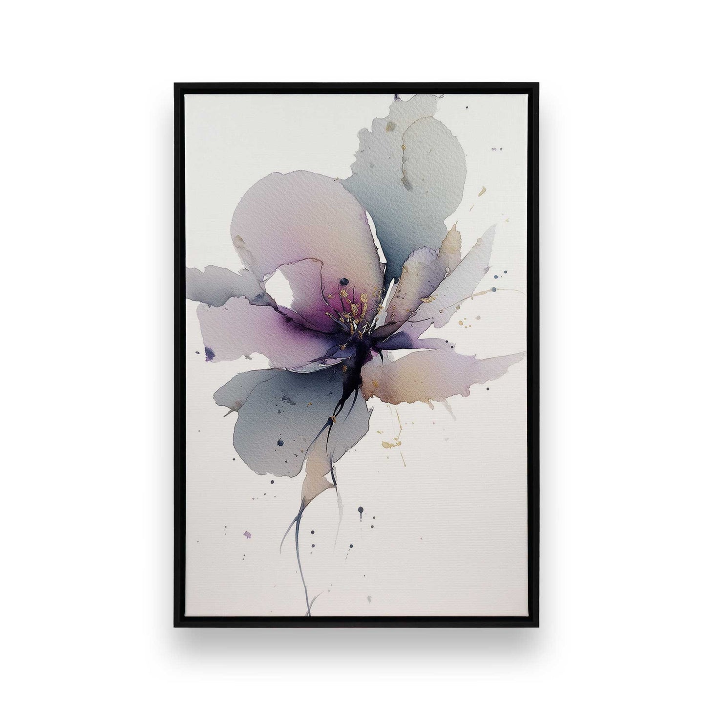 [Color:Satin Black], Picture of art in a Satin Black frame